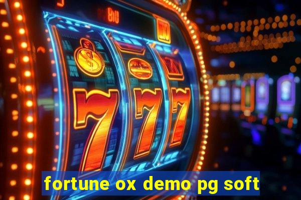 fortune ox demo pg soft